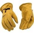 thumbnail image 2 of Kinco Men's Indoor/Outdoor Driver Gloves Gold M 1 pair, 2 of 2