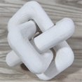 thumbnail image 3 of Boho Style Wooden Chain Link Ball Ornaments Hand Carved 3-Link Chain Art Craft Table Ornament House Office Rustic Deco C, 3 of 5