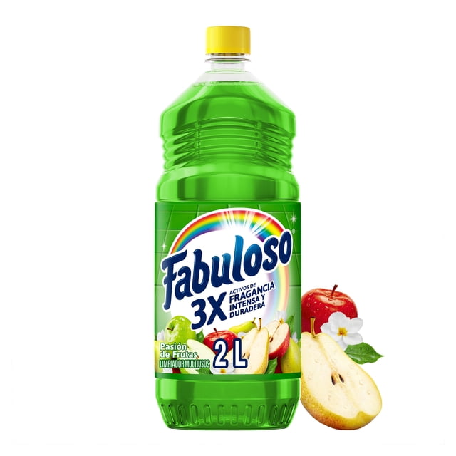 Limpiador Multiusos Líquido Fabuloso Pasión de Frutas 2 L