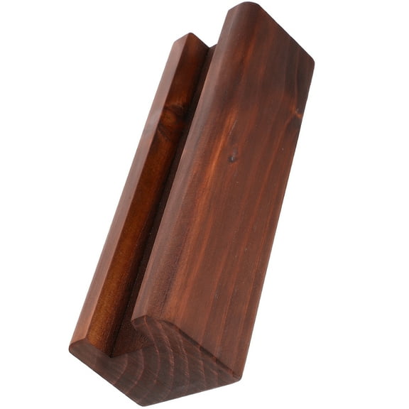 BESTOYARD wooden floor mirror support stand Floor Mirror Support Stand Brown 1Pcs