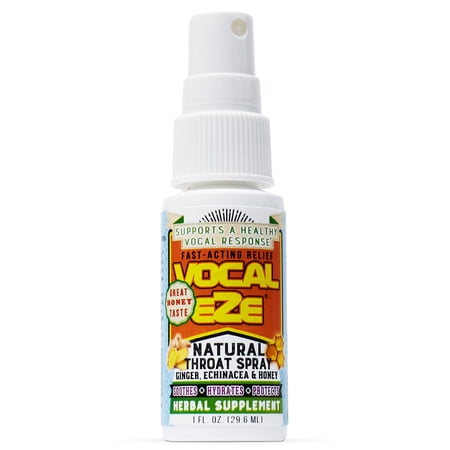 Vocal Eze Throat Spray- Relieve Hoarse, Fatigue, Dryness of Throat (Over-the-Counter Medicine)