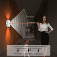 thumbnail image 3 of PUCACHI 2-Pack Rechargeable LED Night Light with Motion Sensor, RGB Color Changing & Dimmable Ambient Wall Light for Bedroom, Living Room, Hallway (7 Colors, Wireless, USB-C), 3 of 9