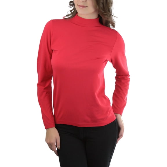 ToBeInStyle Women's Long Sleeve Turtle Neck Top