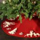 thumbnail image 1 of Vestido de árbol de Navidad de punto con copos de nieve y renos bordados, 1 of 5