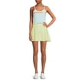 thumbnail image 2 of No Boundaries Juniors' Knit Pleated Mini Skirt, 2 of 5