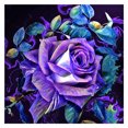 thumbnail image 1 of Wdftyju Kit de pintura de rosa púrpura de mosaico DIY de diamante redondo de taladro completo dibujo de diamantes de imitación Wdftyju 5kj9gl0uh1ah8yj3, 1 of 9