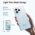thumbnail image 3 of FOSSiBOT S2 6.72" FHD+ Display Helio G85 20GB+256GB 5000mAh Battery 50MP+16MP Camera Android 14 4G Smartphone Black, 3 of 7