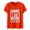 Orange, variant on asdoklhq Womens Plus Size Tops, Women Casual Printing Pullover Short Sleeve T-Shirt Tops Blouse