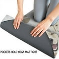 thumbnail image 3 of Cute Golden Retriever Hot Yoga Mat Towel Non Slip for Hot Yoga - Quick-Drying Yoga Mat Cover with 4 Corner Pockets with Travel Bag - Hot Yoga Towel Non Slip 74"x26", 3 of 6