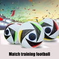 thumbnail image 3 of BIBABLYKE Professional Offical Size 5 Soccer PU Seamless Wear Resistant Football Outdoor Sports Training Game Football Enduring, 3 of 8