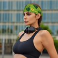 thumbnail image 4 of Calla Lily Flowers Green Headbands for Women Men, Workout Elastic Sweat Band for Yoga Running Cycling Gym Exercise Non Slip Head Bands for Women's Hair, 4 of 5