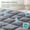 Twin-5 Gray, variant on Ultra Soft Size Mattress Topper - Viscose Made From Pillow Top Pad For Naturally Hot Sleepers  Dark Gray