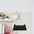 thumbnail image 4 of Raindrops Black Pegboard Tray For Users Needing Storage Solutions Modern 1 Piece, 4 of 8