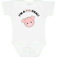 thumbnail image 3 of Inktastic I'm a Pig Deal Cute Pig Pun Boys or Girls Baby Bodysuit, 3 of 5