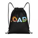 thumbnail image 2 of Mochila con cordón para deportes y gimnasio con diseño de Toy Story Buzz Lightyear Space, bolsa con cordón para hacer ejercicio, 2 of 5