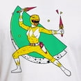 thumbnail image 3 of CafePress - Power Rangers Yellow Ranger Men's Classic T Shirt - Fitted T-Shirt, Vintage Fit Soft Cotton Tee, 3 of 4