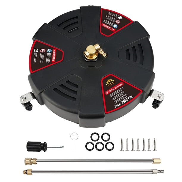 Limpiador Piso 1/4 Conector Rápido Potente Lavadora A Presión 2500PSI Con 3 Ruedas