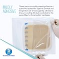 thumbnail image 5 of Dynarex DynaDerm Hydrocolloid Dressings, Sterile Moist Bandages Used for All Kinds of Wounds, 6" x 6", Thin & Latex-Free, Peel-Down Patches - 1 Case, 12 Boxes of 5 Dressings, 5 of 7