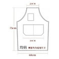 thumbnail image 3 of Cute Apron for Women with Pockets, Comfortable Kitchen Apron, Perfect for Cafe Shop, Baking, Gardening, Cooking., 3 of 4