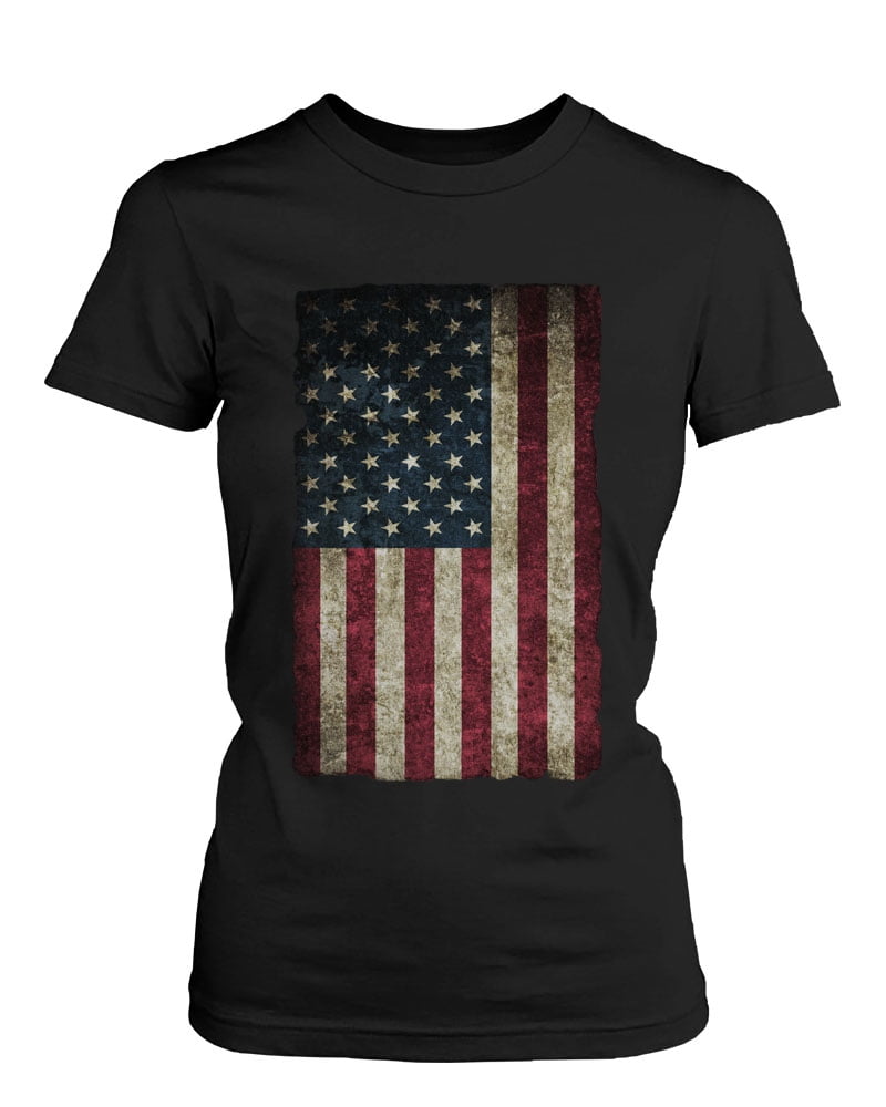 american flag shirt women's