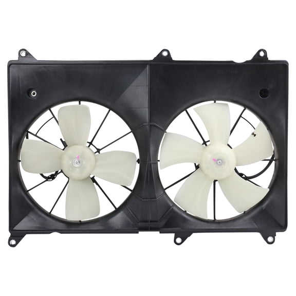 TRQ Radiator Dual Cooling Fan Assembly Fits 2001-2007 Toyota Highlander TO3115128