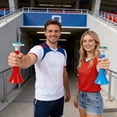 thumbnail image 6 of 1-Pack Large Sports Cheering Horn, Single Section Loud Noise Maker, Ideal For Sports Events Concerts Parties Cheering Fans School Festivals Outdoor Activities, 6 of 7