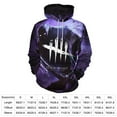 thumbnail image 2 of Dead by Daylight DBD Unisex Sweatshirts Loose Pullover Sweater Hooded Hoodie 3D Printing Jacket Winter Fall Clothes M, 2 of 7