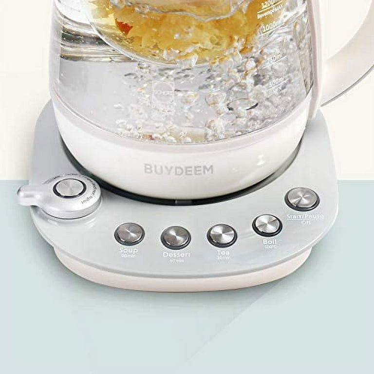 Buydeem K2693 Health Pot, Health-Care Beverage Tea Maker and Kettle, 9 in 1 Programmable Brew Cooker Master
