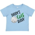 thumbnail image 3 of Inktastic Daddy's Golf Buddy with Golf Ball Boys or Girls Baby T-Shirt, 3 of 5