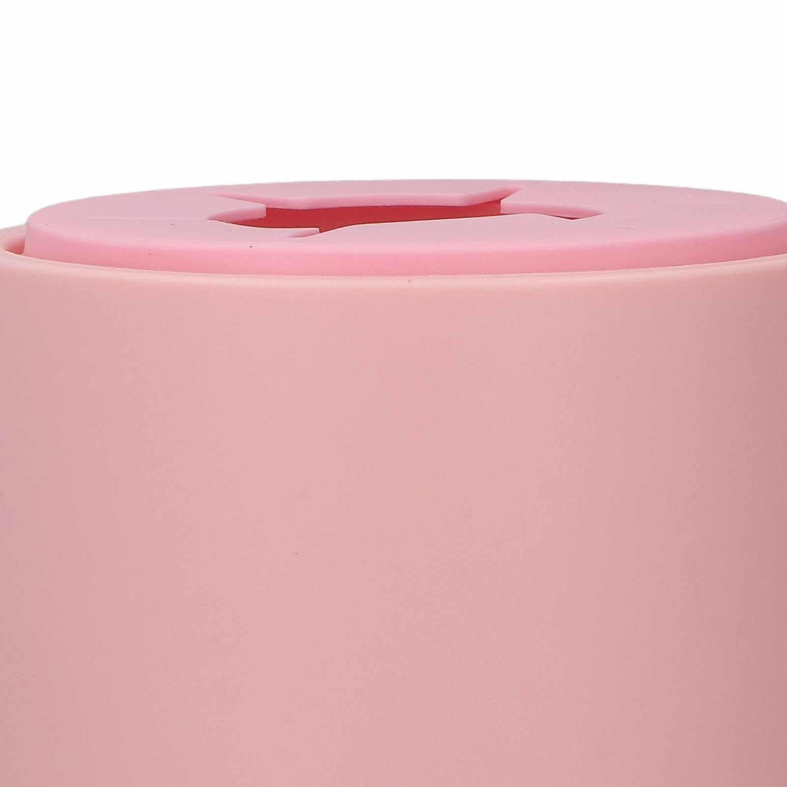 BOKYAN Electric Milk Bottle Shaker – USB Rechargeable, Large Capacity, Portable, Pink