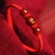 thumbnail image 2 of Pulsera de cuerda roja del zodiaco Ágata roja natural para el año de nacimiento de hombres y mujeres, 2 of 6
