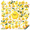 1A, variant on Cartoon Lemon Theme Stickers, Waterproof Lemon Theme Sticker for Water Bottle Laptop Phone Cases Planner Skateboard Luggage Helmet Party Favor Decor, Ideal for Adults Teens Teacher Rewards