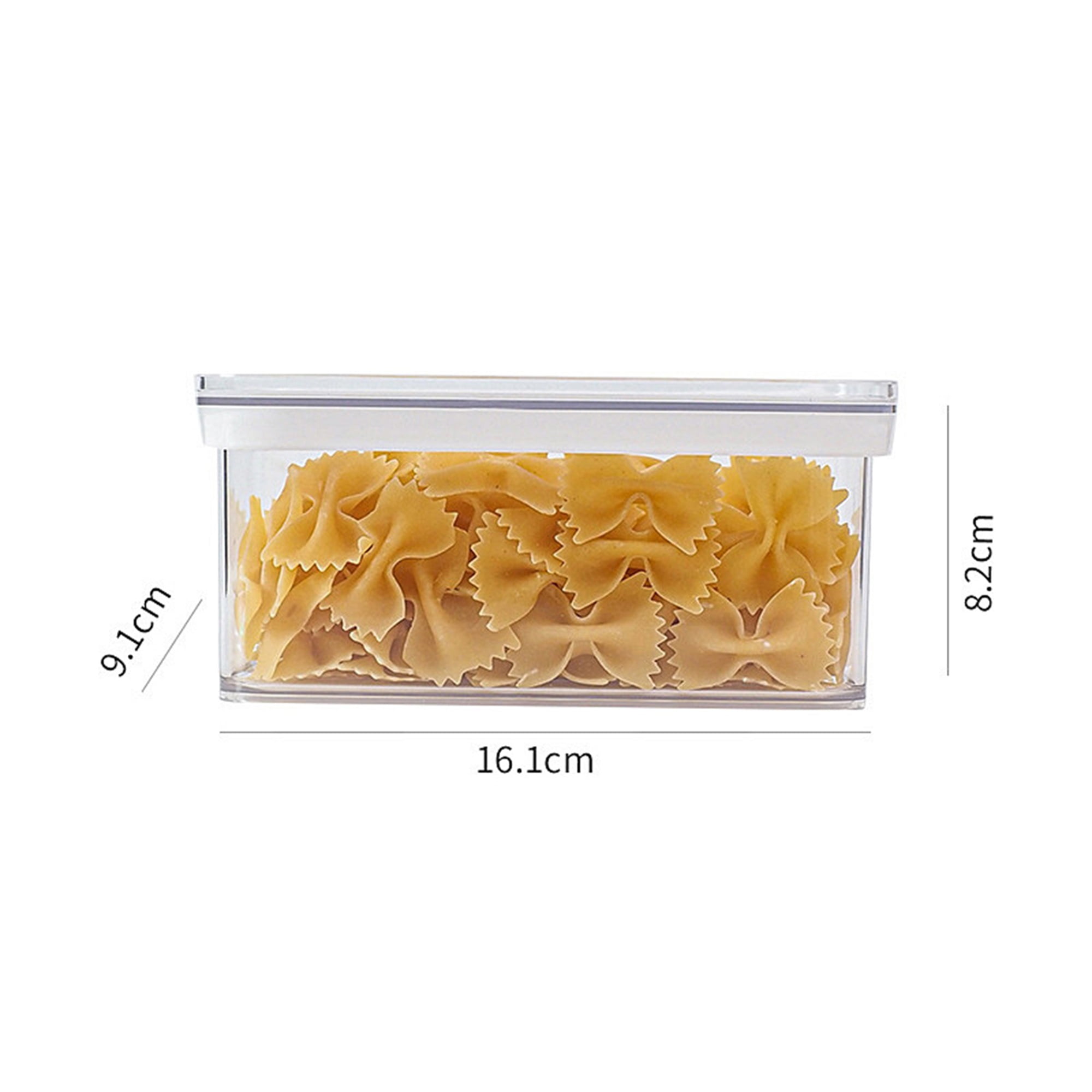 Contenedor jamón/queso clear transparente – CasaChic