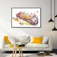 thumbnail image 4 of Bordado parcial DIY 11CT animales abstractos algodón punto de cruz arte estampado Kit FLhrweasw Nuevo, 4 of 9