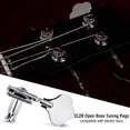 thumbnail image 2 of Set Of 4 Bass Tuning Pegs, 2L2R Zinc Alloy Machine Heads Set Bass String Open Tuners For Bass, 2 of 8