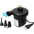 thumbnail image 1 of Electric Pump, Portable Electric Air Pump Electric Inflator with 3 Nozzles (Black), 1 of 5