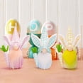 thumbnail image 2 of Moocorvic Light Up Easter Gnomes Plush Stuffed Bunny Easter Basket Stuffers Holiday Party Decorations Birthday Gift Table Decor(Yellow), 2 of 7