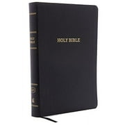 KJV, Reference Bible, Giant Print, Bonded Leather, Black, Red Letter Edition (Large Print) (Hardcover)