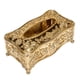 thumbnail image 4 of Caja de pañuelos de acrílico dorado para hotel, restaurante, servilletero, caja de pañuelos para el hogar, 4 of 8