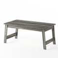 thumbnail image 1 of Furinno Table Basse Collection Salon Débutant avec Espace ample, Chêne Gris Français, 1 of 6