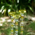 thumbnail image 2 of 22" Yellow Diamond Beaded Garden Stake 1PC Fairy Wand Decorative Plant Stake Lawn Decoration, 2 of 5