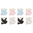 thumbnail image 1 of MasteelfCA 50pcs Metal Charm Flying Pigeon Pendants DIY Accessories for Jewelry Making, 1 of 8