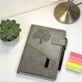thumbnail image 4 of A5 Diary PU Faux‑ Notebook 200 Pages Journal for / 8.3x5.7in Soft‑ Notepad for Work School Decoration, 4 of 6