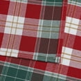 thumbnail image 3 of Square Tablecloth 52x52 Inches, Holiday Table Cloth for Rectangle Tables - Jacquard Christmas Decorations for Home - Water Resistant Buffalo Plaid Christmas Decor for Party,Kitchen, 3 of 5