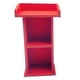 thumbnail image 4 of Atril de madera para casa de muñecas a escala 1:12, juego de simulación, accesorios de decoración para casa de muñecas Rojo, 4 of 9