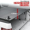 thumbnail image 3 of For 2016-2020 Tacoma, Aluminum Tonneau Cover Retractable Waterproof 5ft Truck Bed, 3 of 5
