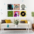 thumbnail image 2 of Set of 6 Acrylic Album Display Shelves Wall Mounted Organizers with Secure Adhesive Backing for Home Decoration, 2 of 8