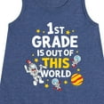 thumbnail image 3 of Dr. Seuss - First Grade Out Of This World - Youth Girls A-line Dress, 3 of 6
