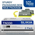 thumbnail image 5 of 2-Pack Black TN330 Toner Cartridge: Compatible TN330 TN-330 Replacement for Brother DCP-7030 7040 7045N HL-2120 2125 2140 2150N 2170W MFC-7040 7320 7340 7345DN 7440N 7840W Printer, 5 of 6