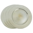 thumbnail image 4 of Saro Lifestyle Classic Design 13 in. Round Charger Plate - Platinum (Set of 4), 4 of 4
